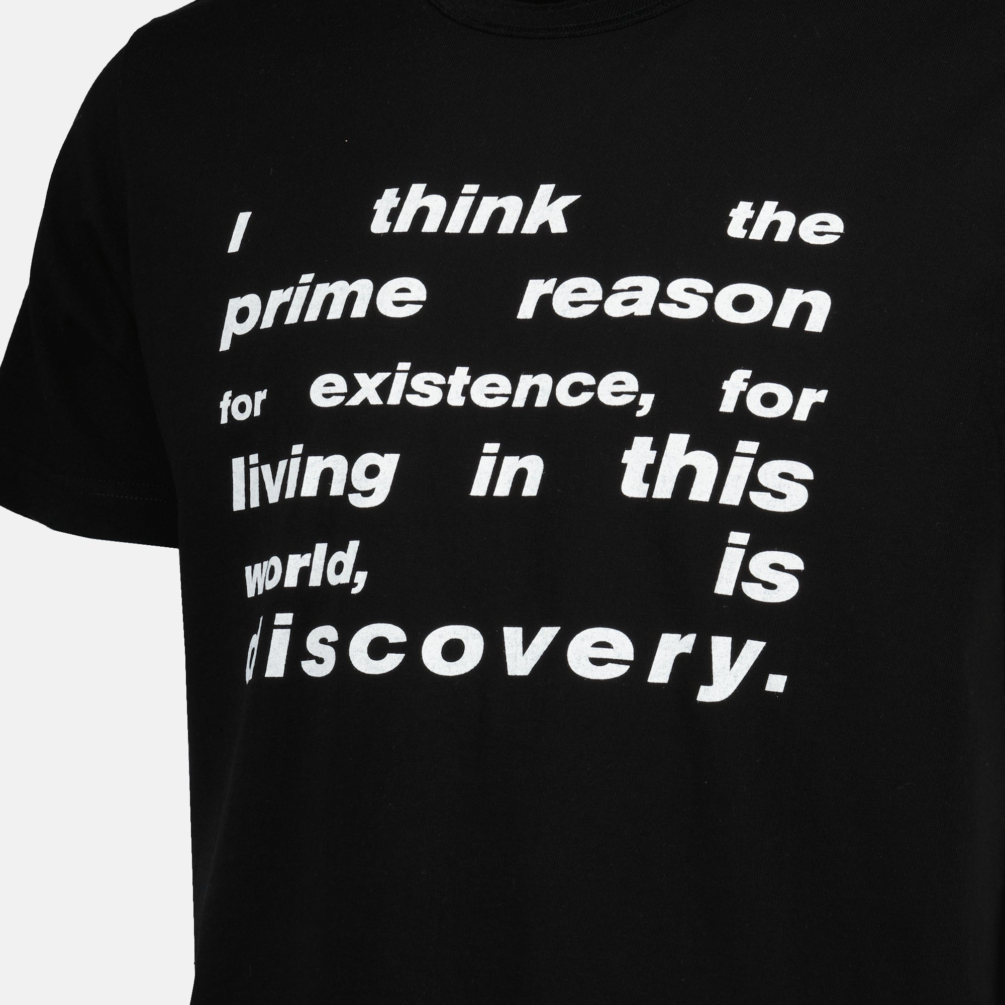 James Dean T-shirt, Sacai, black cotton tee, casualwear, men's fashion