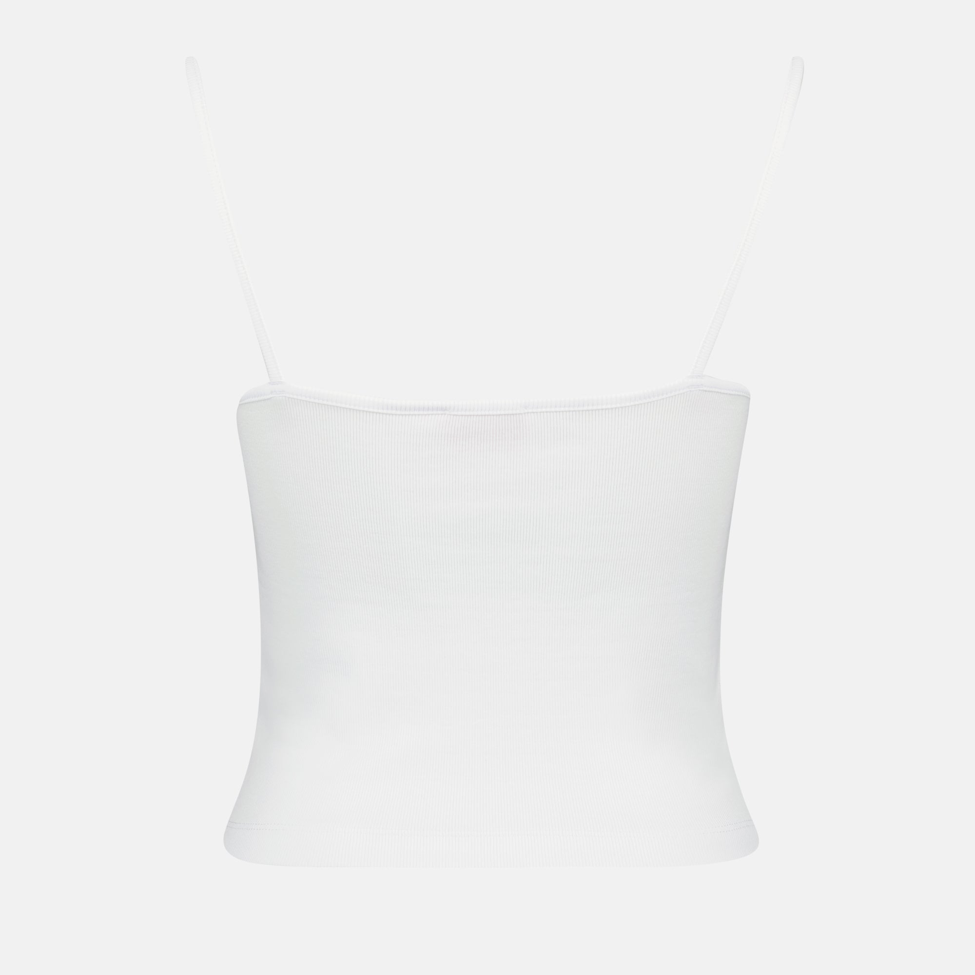 T-Hop-D, Diesel tank top, white jersey top, luxury women's wear, elegant tank top