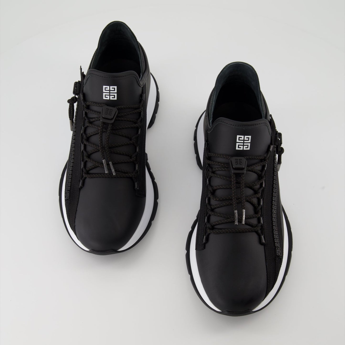 Givenchy trainers, black leather sneakers, luxury footwear, designer trainers, high-end fashion