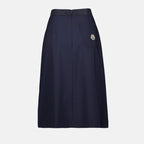 Jupe plissée navy