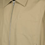 Image of Beige Blouson Ami de Coeur by Ami PARIS for Men - Season Spring-Summer 2026 - Detail View 1