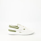 Image of G Move White & Blue Leather Sneakers by Givenchy for Men - Season Spring-Summer 2025 - Right Side View
