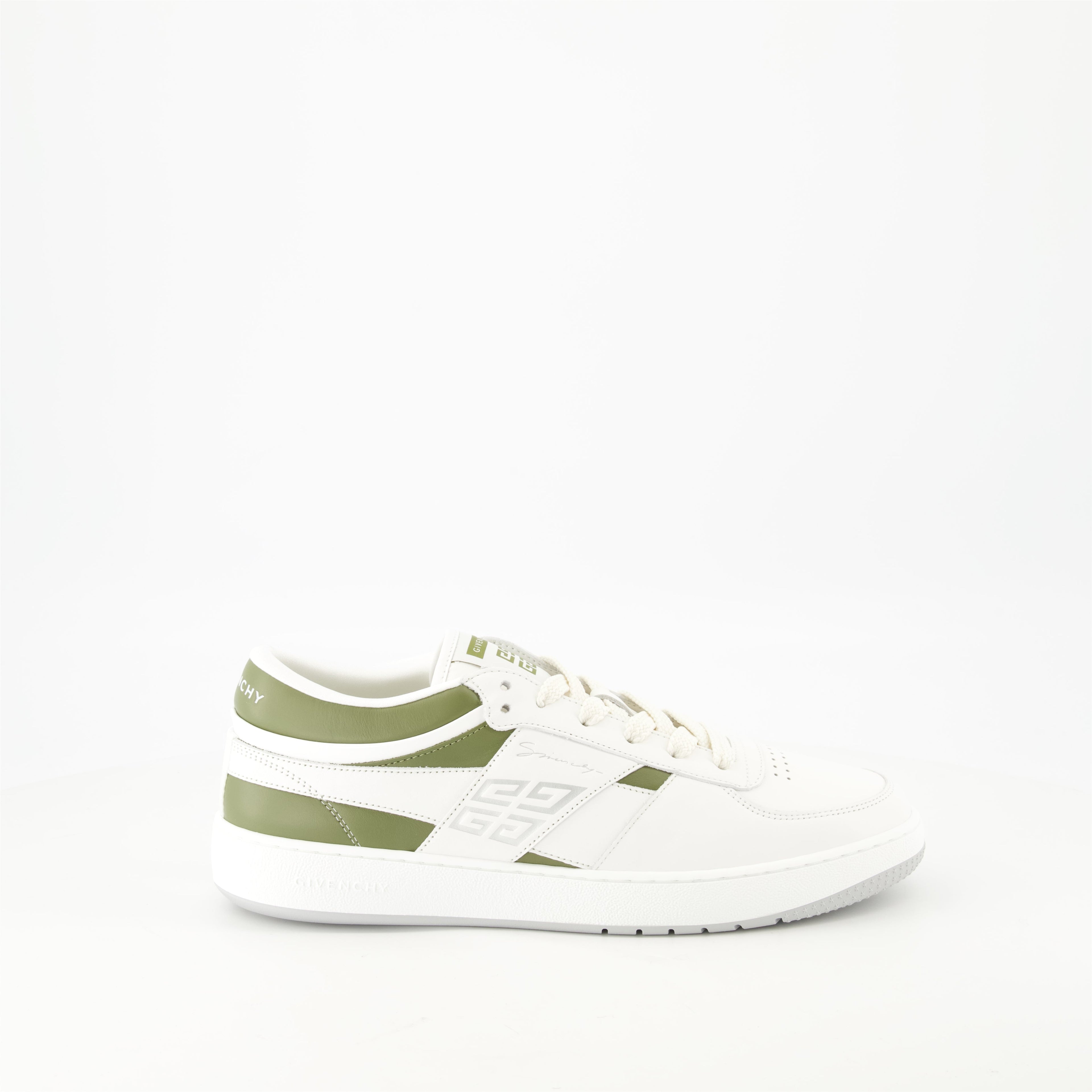 G Move sneakers, White and blue sneakers, Leather footwear, Stylish sneakers, GIVENCHY shoes