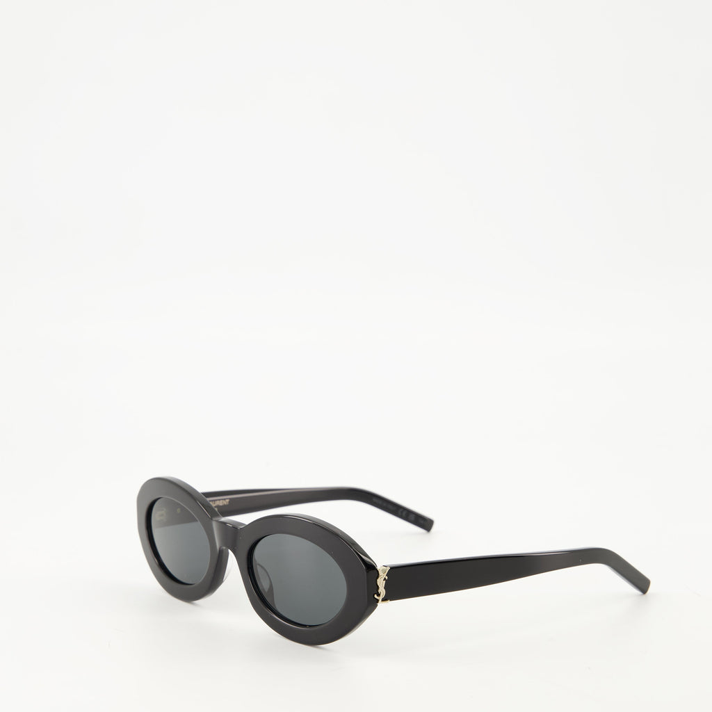 ML 136 Black Sunglasses, Saint Laurent eyewear, acrylic sunglasses, uv protection sunglasses, designer sunglasses