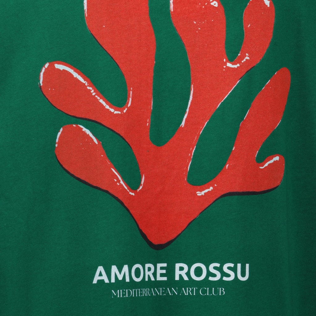 Camiseta oversize Amore Rossu Blanc