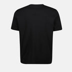 Image of Black T-Adjust-Slits-R17 Tee by Diesel for Men - Season Spring-Summer 2025 - Product detail view 1