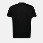 Imagen de la camiseta de algodón negro T-Miegor-K77 de Diesel para hombres - Temporada Primavera-Verano 2025 - Vista detalle del producto 1
