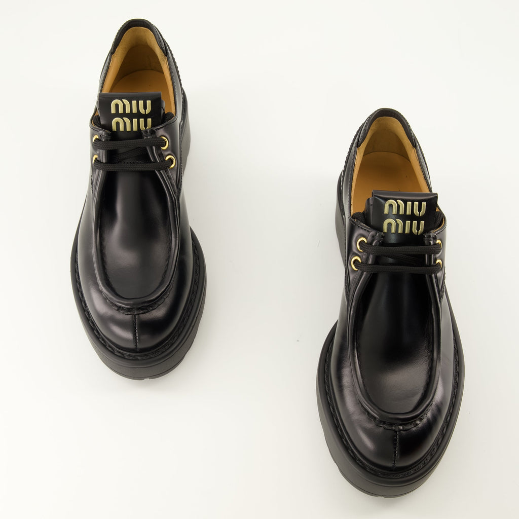 City Shoes - Schwarzes Leder