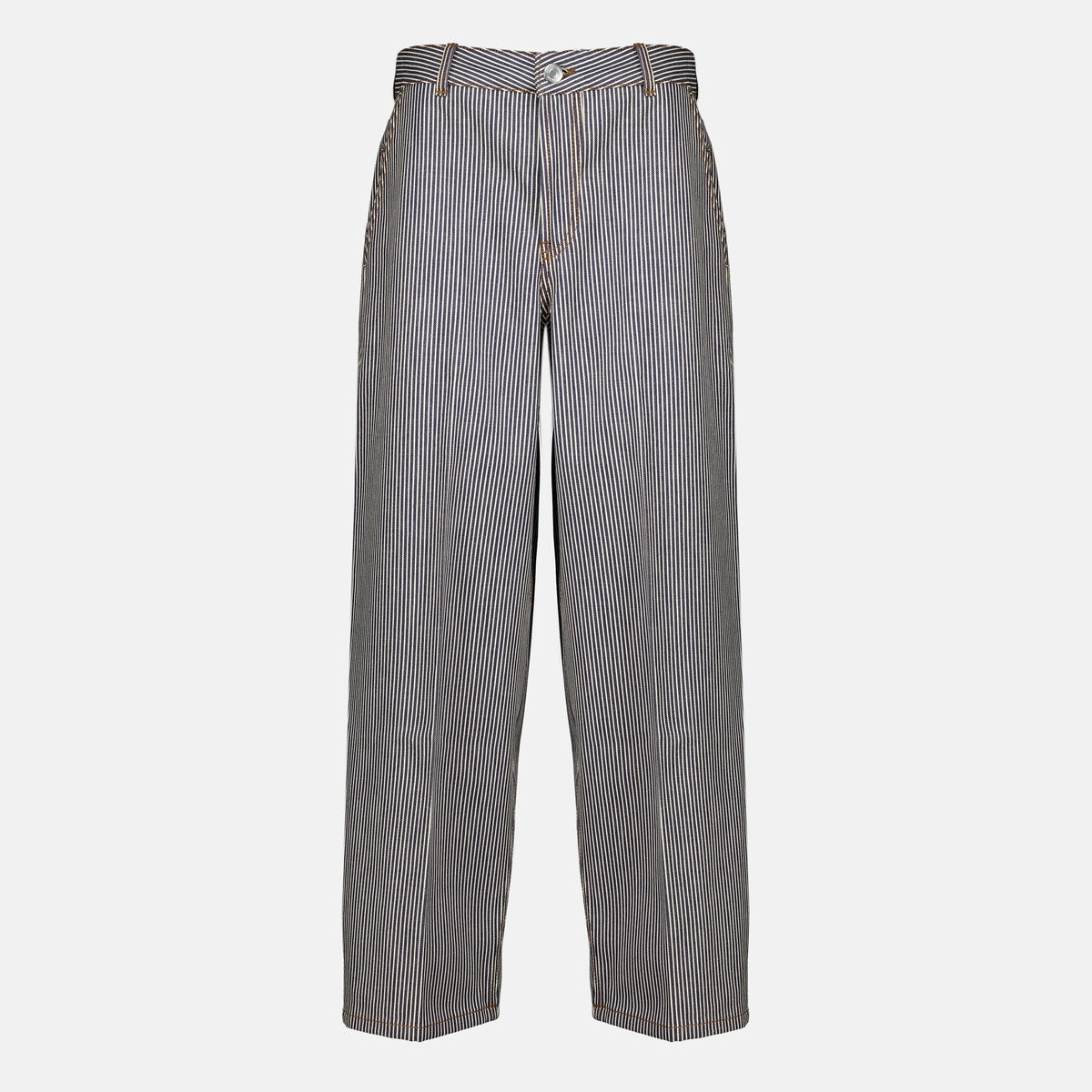 Jeans balloon a righe