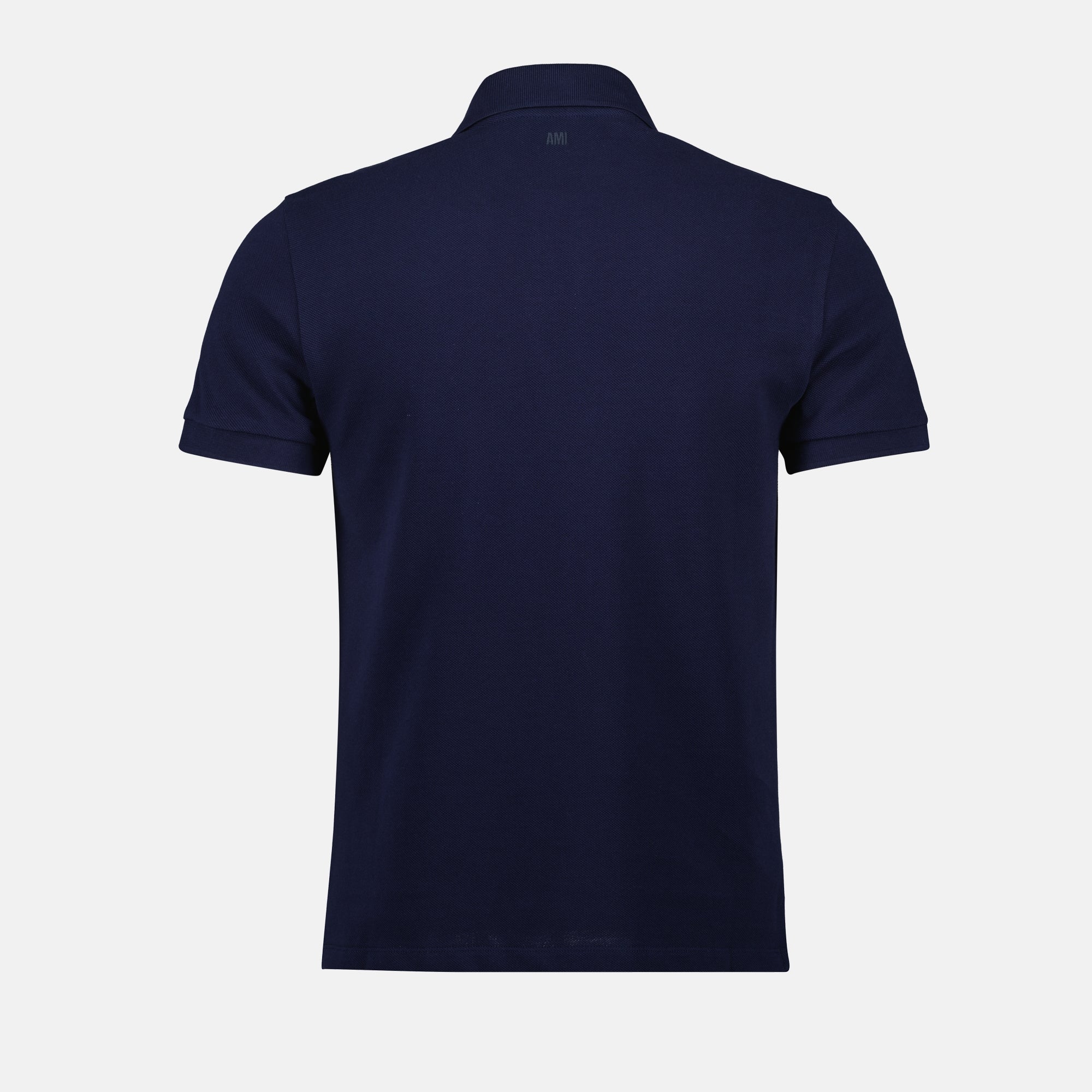 polo shirt, Ami de Coeur, navy blue polo, organic cotton polo, unisex fashion