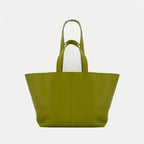 Image of Green Tote Bag by Ami PARIS for Unisex - Season Spring-Summer 2025 - Back View