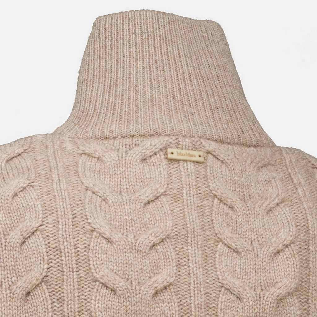 Zip-Knit Cashmere-Pullover