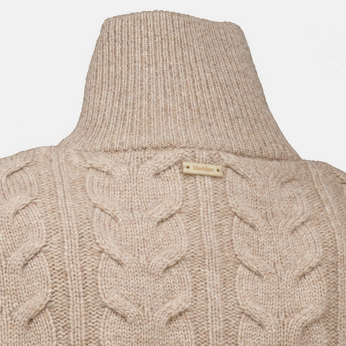 Zip-Knit Cashmere-Pullover