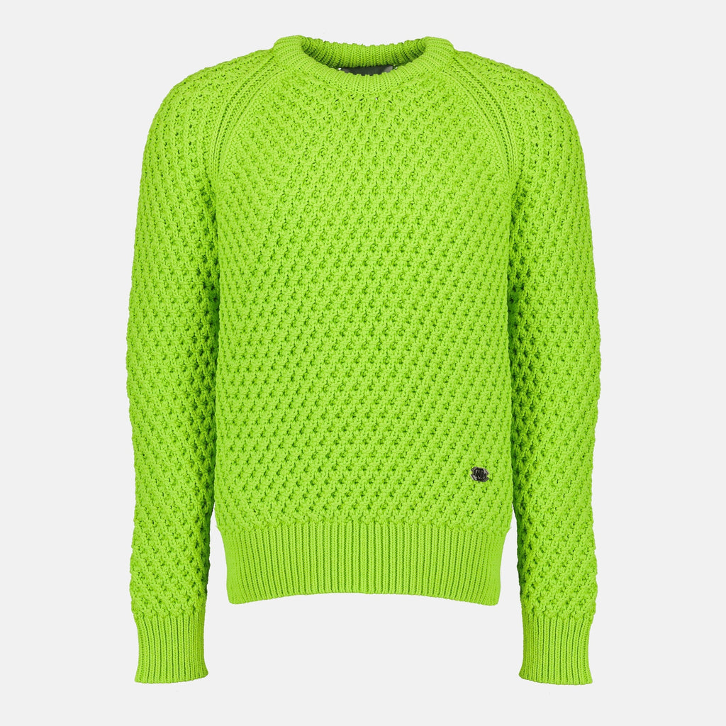 Image of pull cd box vert de dior by Dior for Men - Season Spring-Summer 2026 - Front View