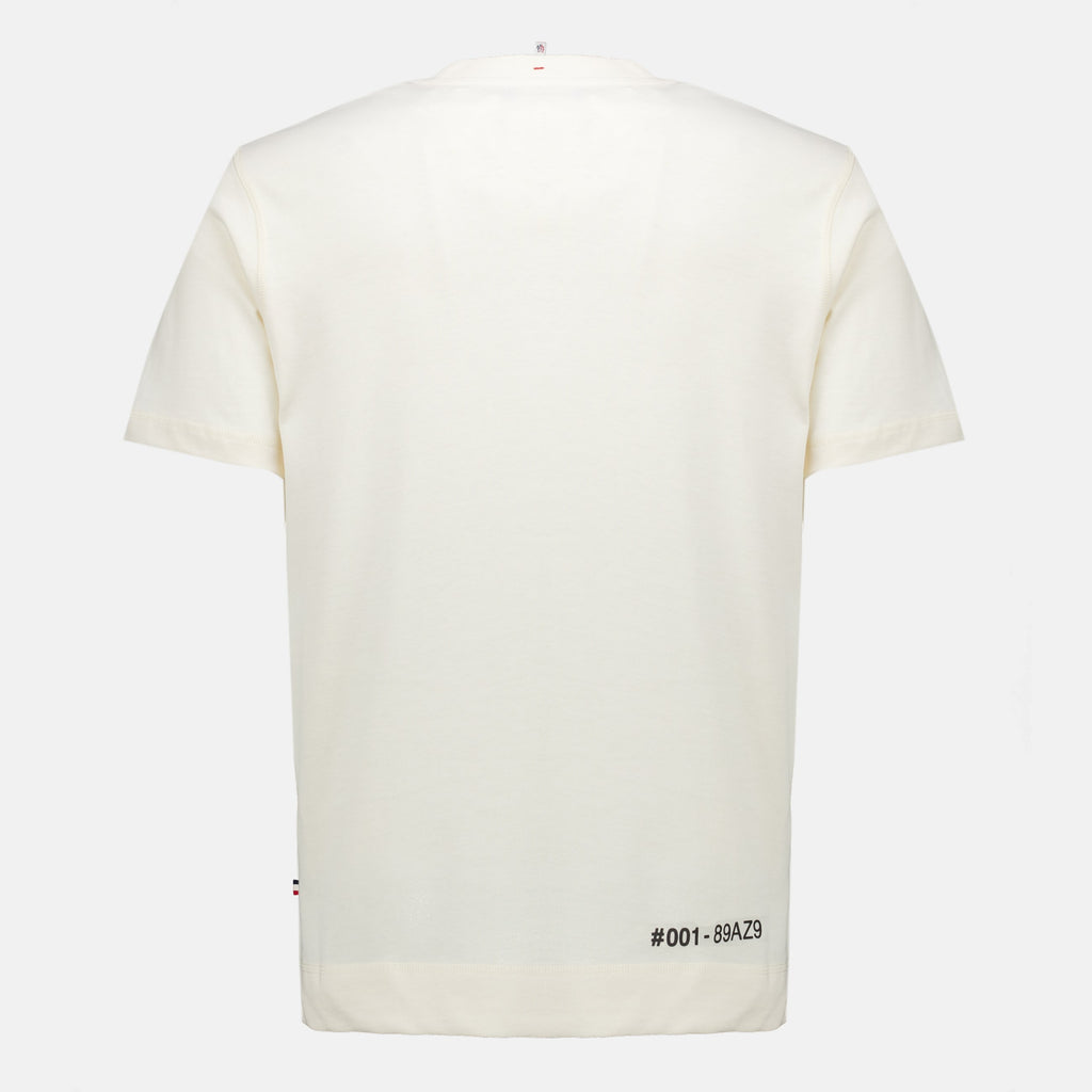 Camiseta beige de algodón