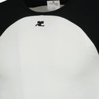 Image of Contrast T-Shirt by Courrèges for Men - Season Autumn-Winter 2025 - Product detail view 2