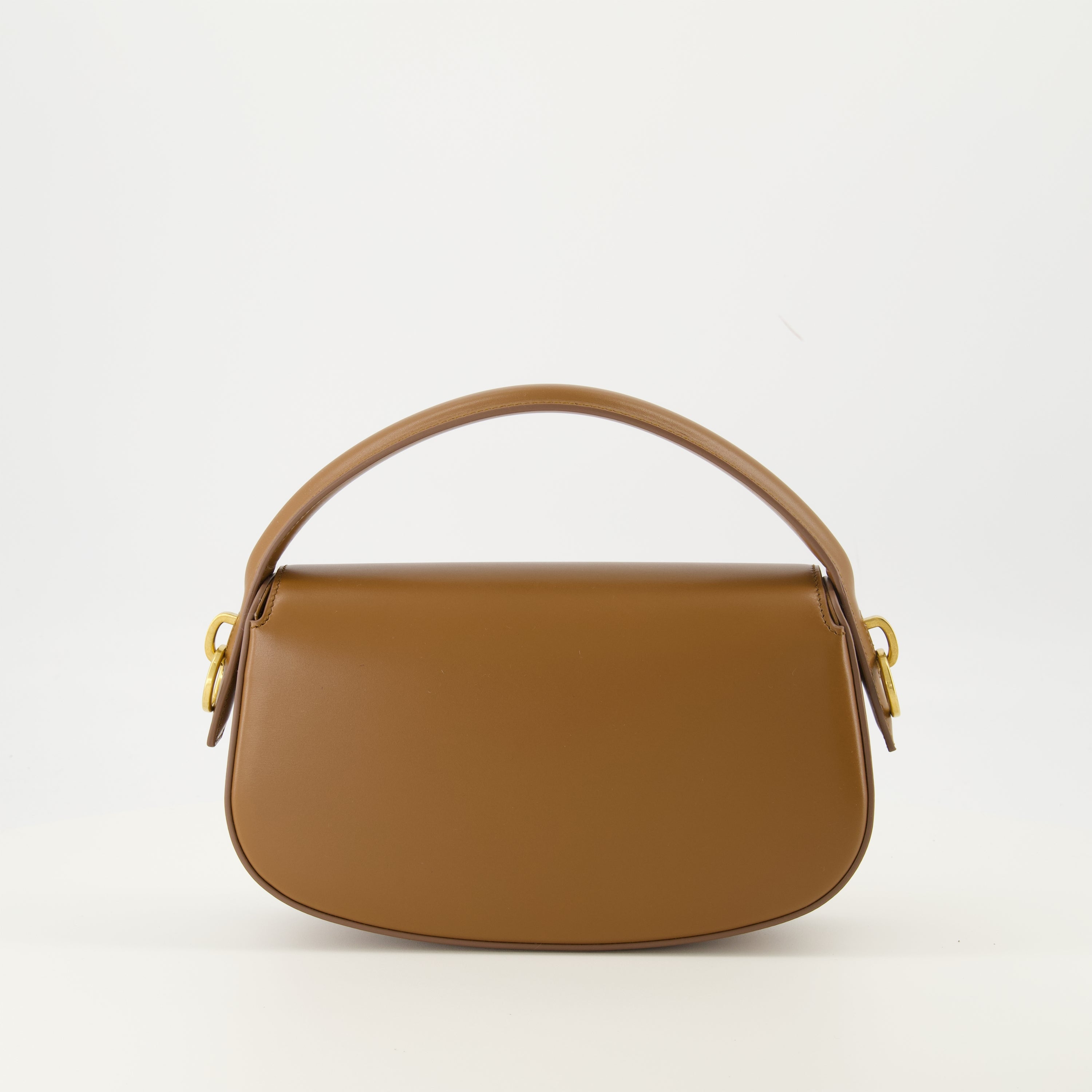 Saint Laurent bag, Le Sac Voltaire, brown calfskin handbag, fashion accessories, luxury handbag