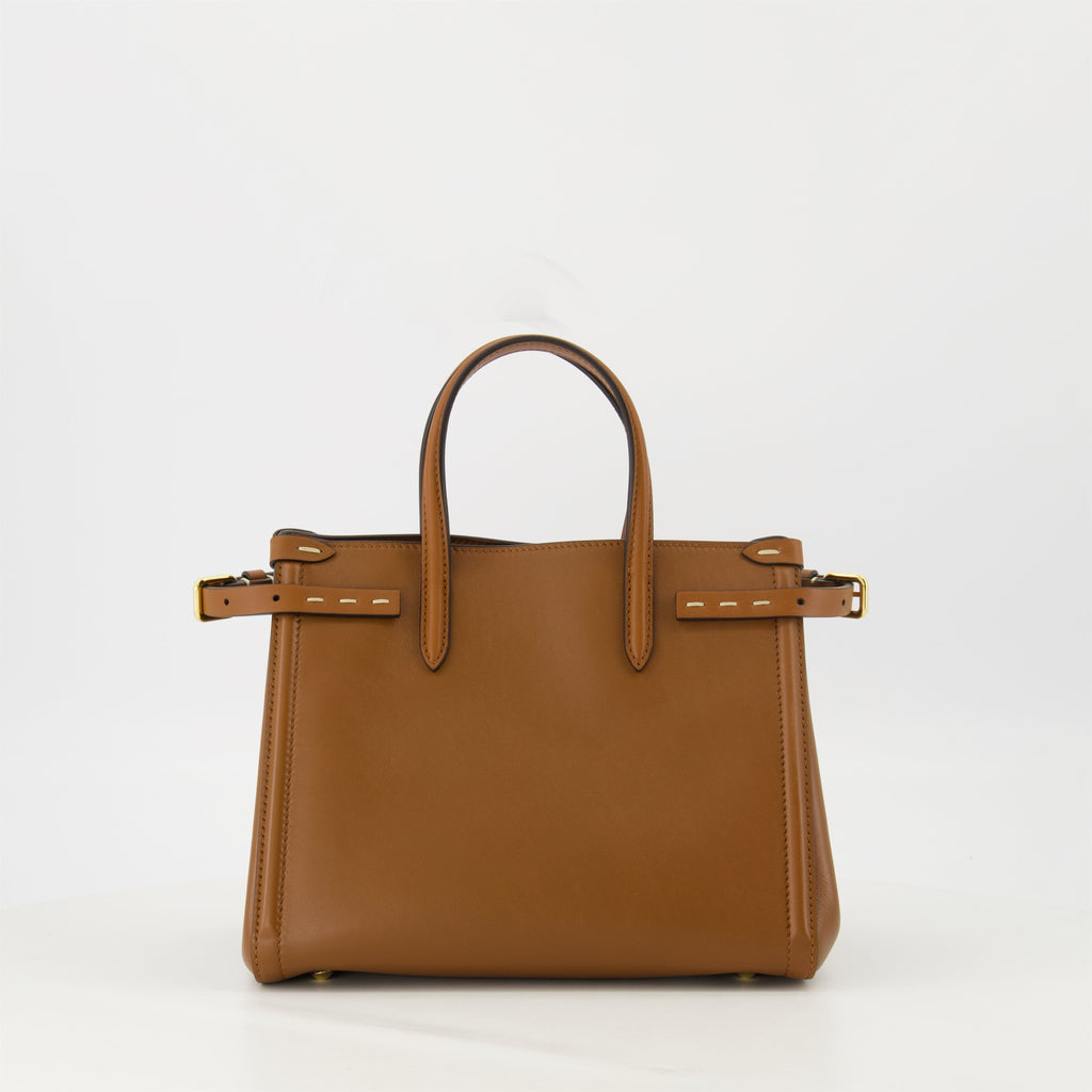 Valentino Garavani Antibes bag, leather tote, stylish tote, brown leather bag, designer handbag