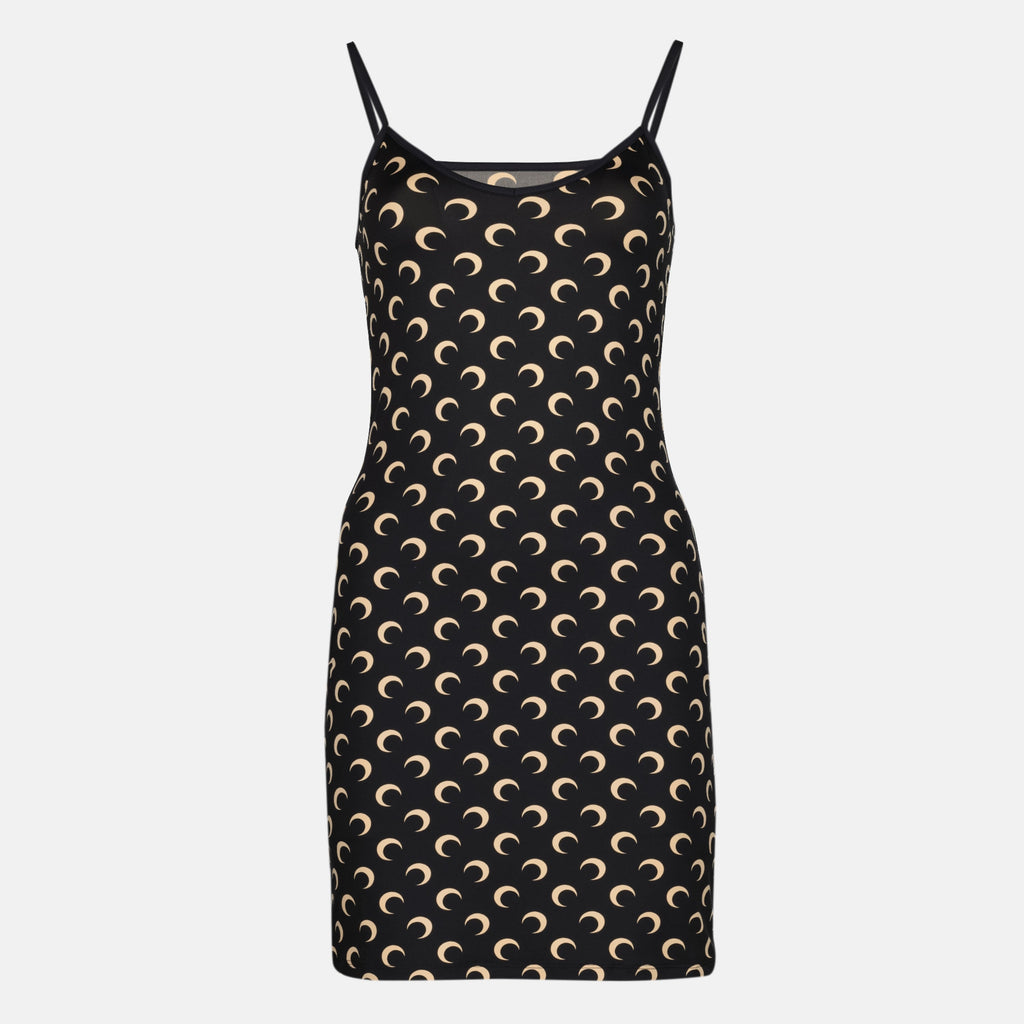 mini kleid moon schwarz