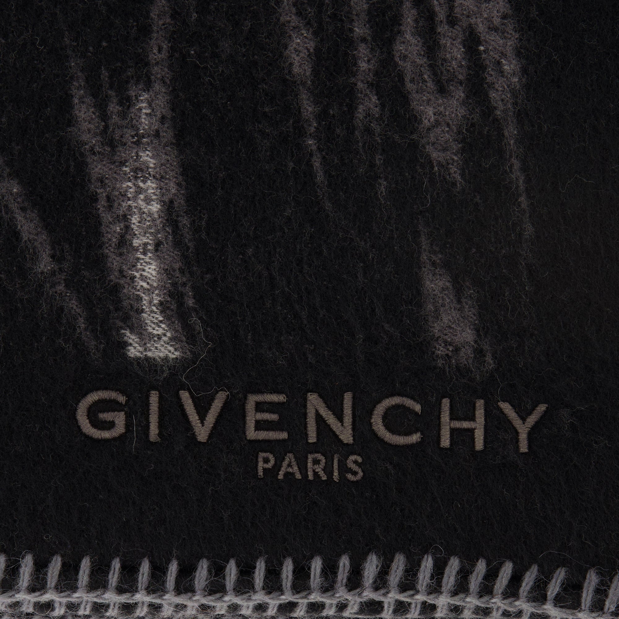Givenchy scarf, animal print scarf, wool scarf, luxury accessories, designer scarf