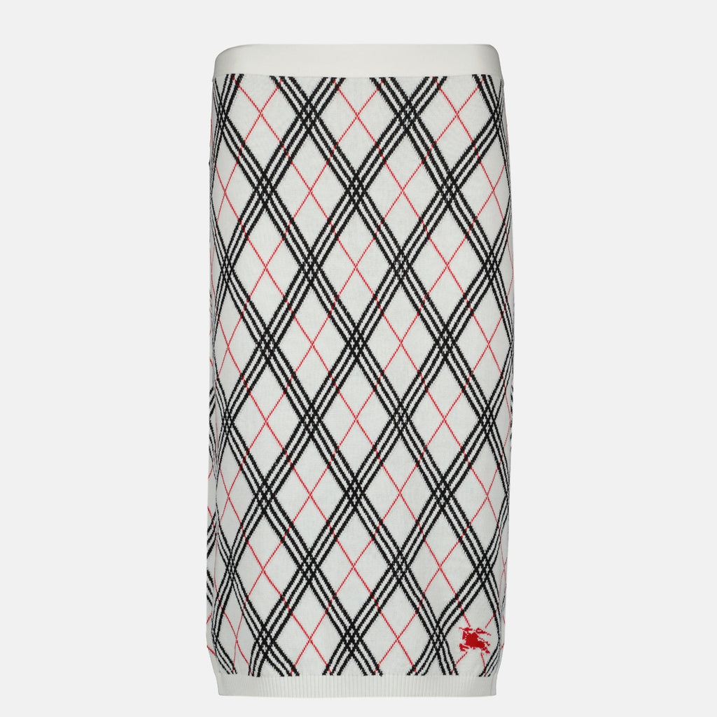 Gonna a Quadri di Media Lunghezza