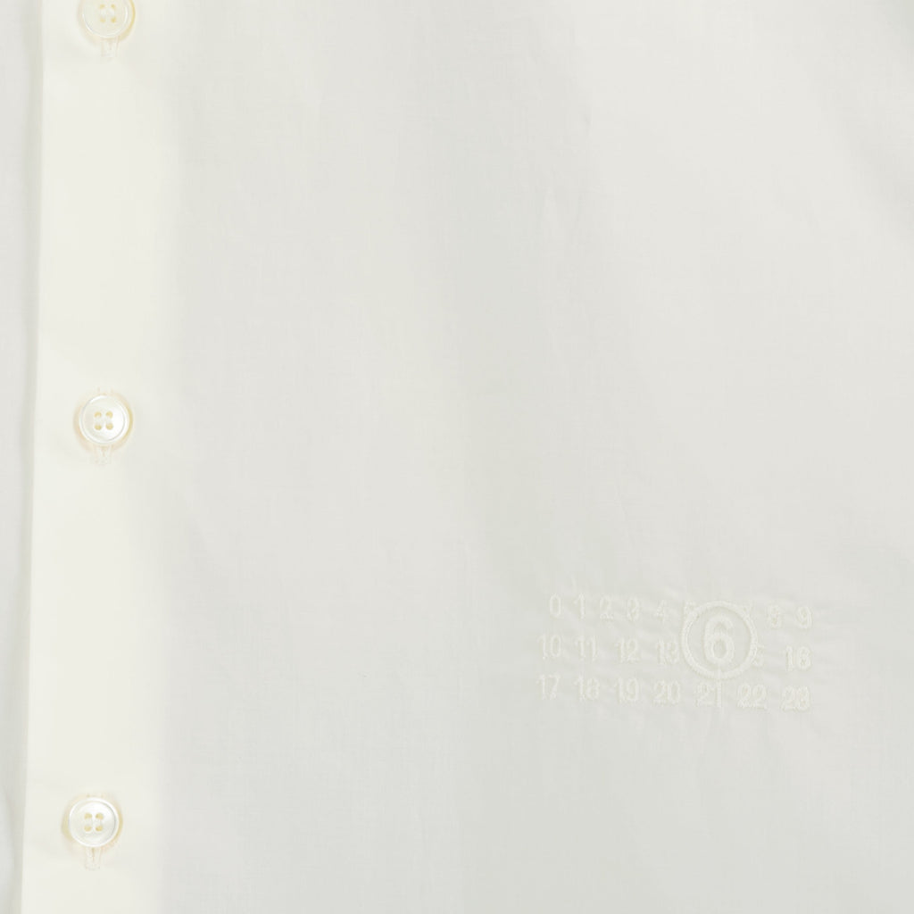 Chemise sans manches en popeline