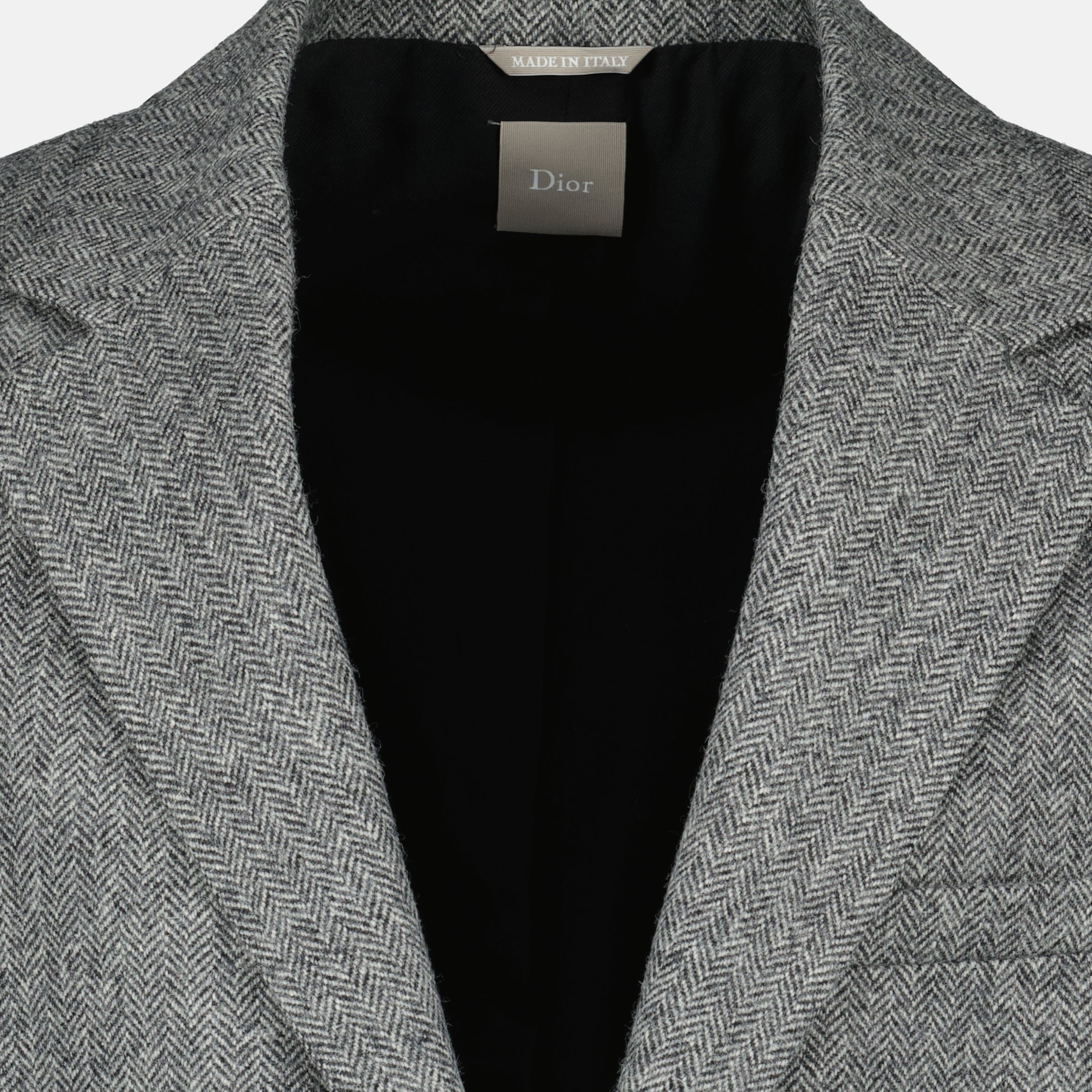 Cappotto in Lana Grigia
