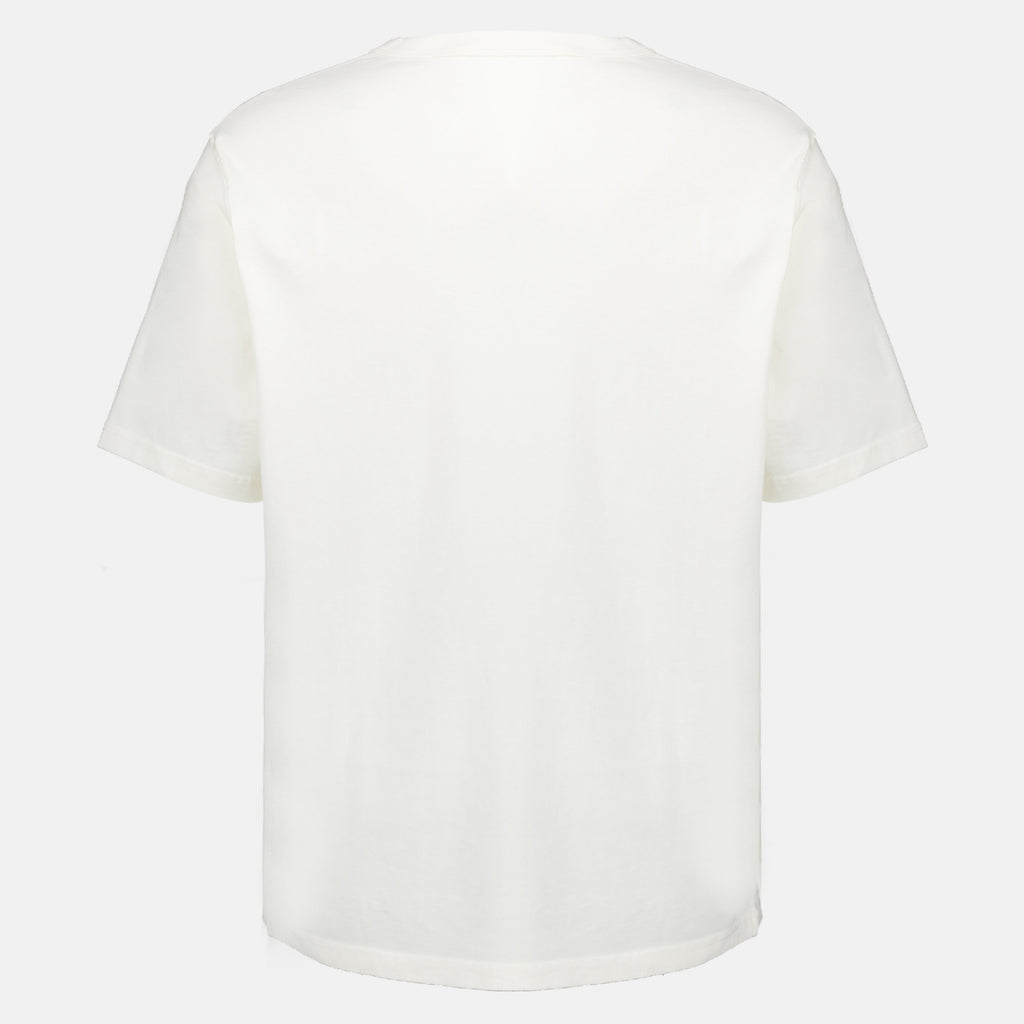 Kitsuné White Embroidered T-Shirt