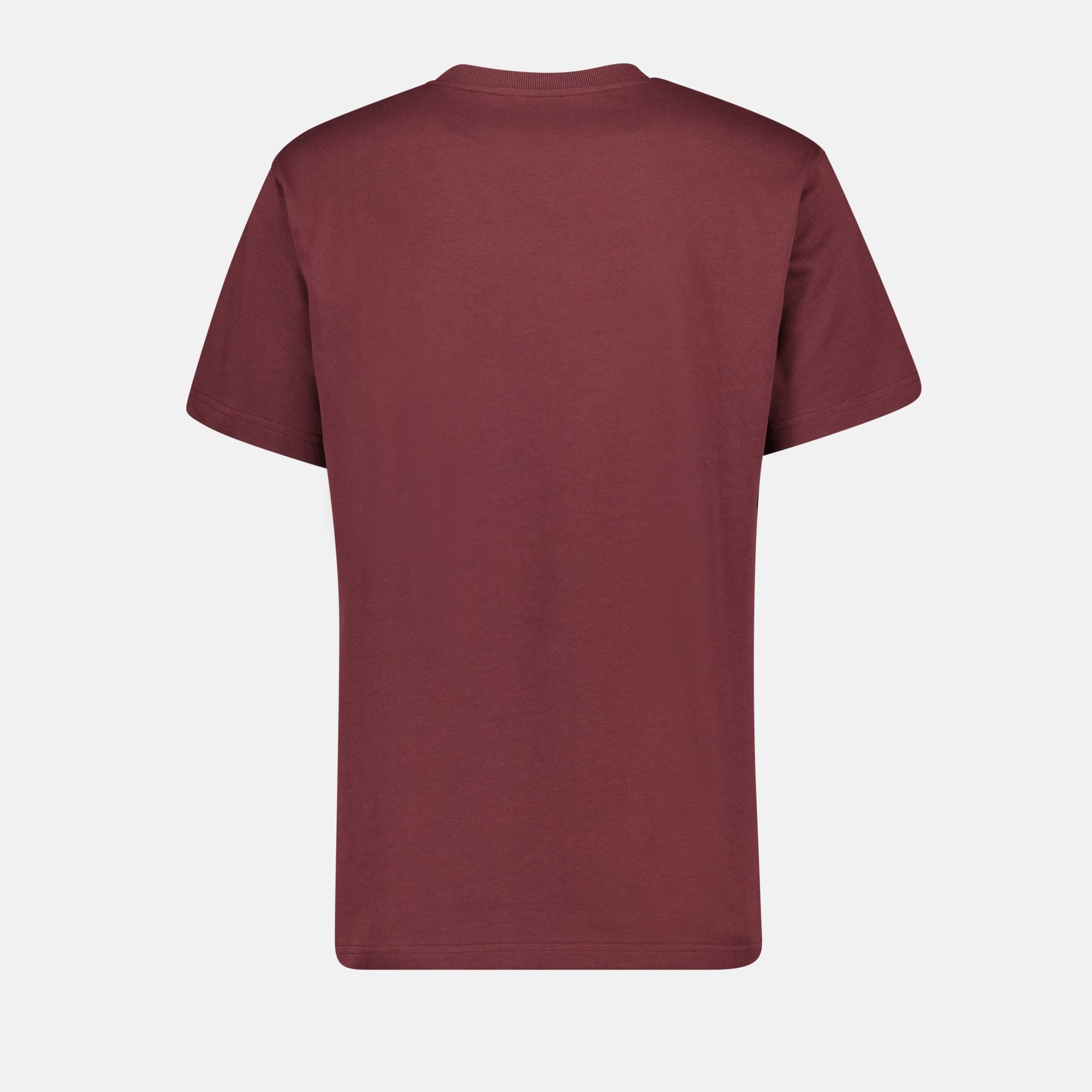 Bordeaux T-shirt, CD Collection, Autumn-Winter 2024, Cotton T-shirt, Round Neck T-shirt