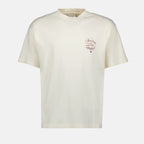 Slogan T-shirt Vignes Blanc