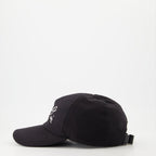 Christian Dior cap, luxury accessory, black cotton cap, Dior Manuscript Cap, Autumn-Winter 2024 fashion