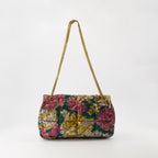 Saint Laurent bag, Jamie medium bag, brocade accessory, fashion handbag, luxury accessory