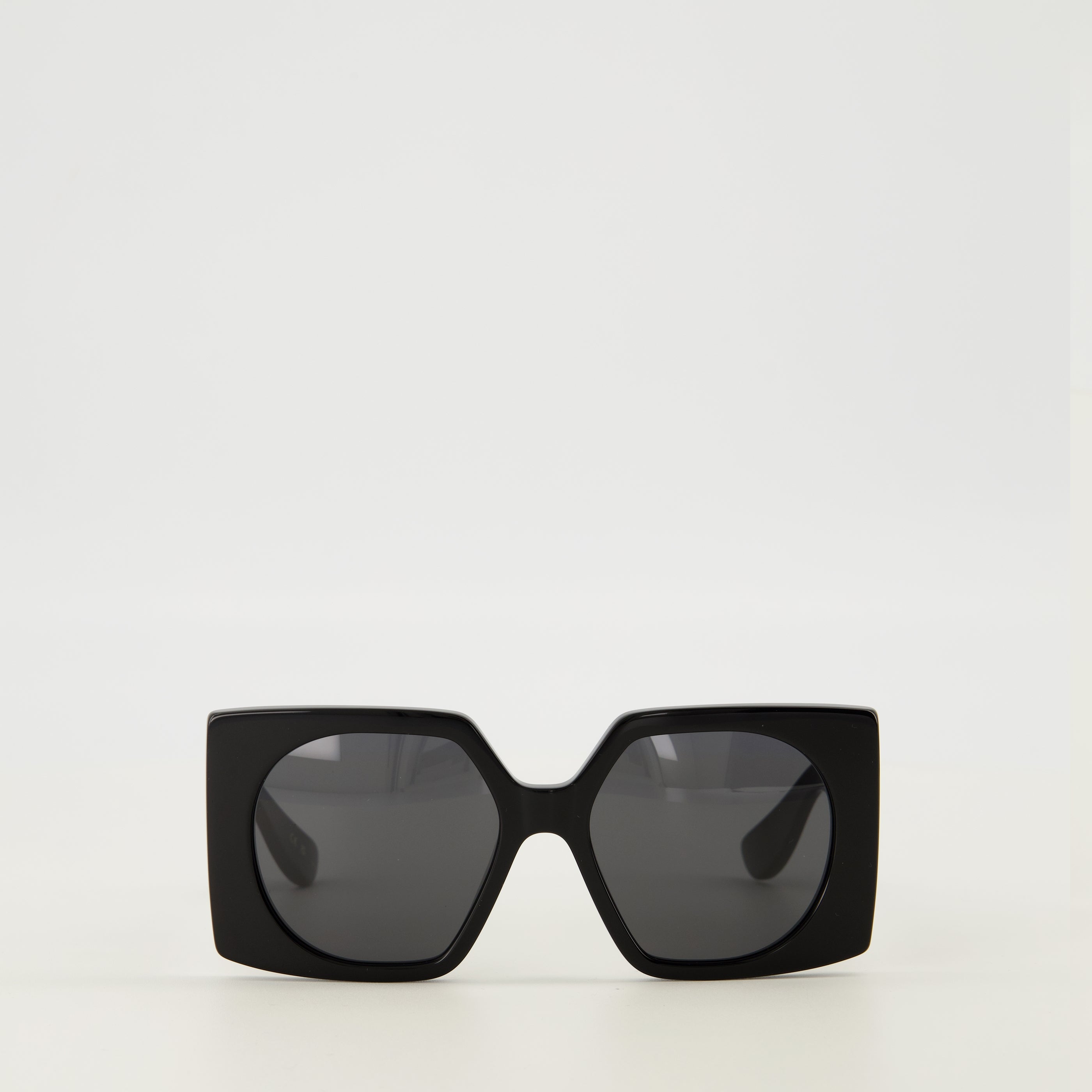 Rectangle Black Vlogo Sunglasses