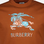 Image of T-shirt EKD Brown by Burberry for Men - Season Spring-Summer 2026 - Detail View 1