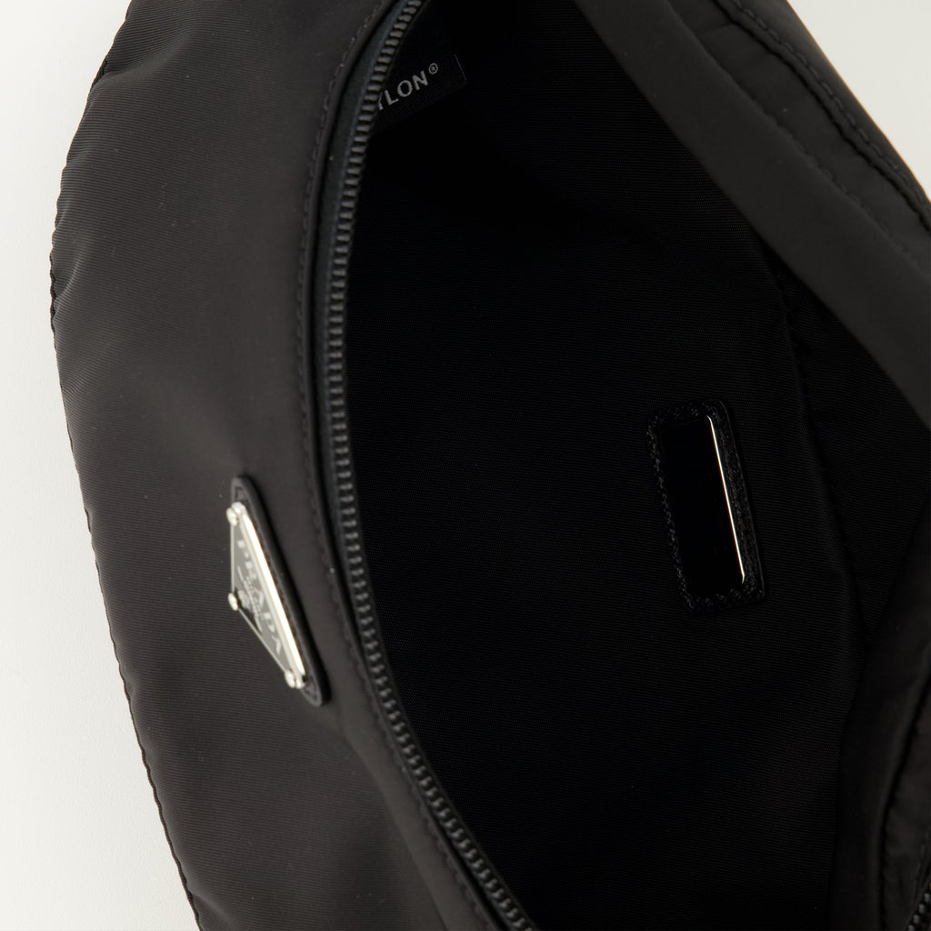 Re-Nylon Black Bum Bag