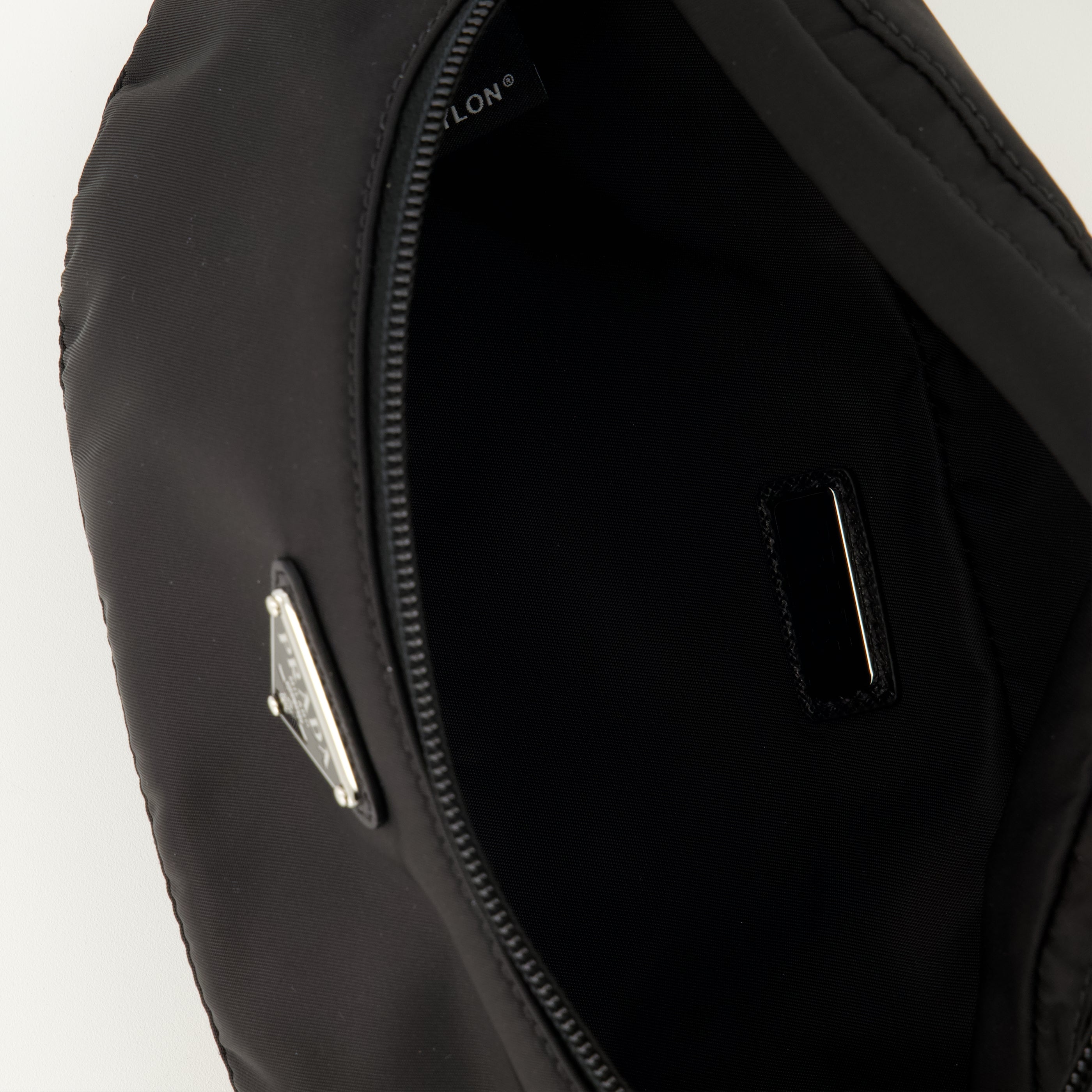 Re-Nylon Black Bum Bag