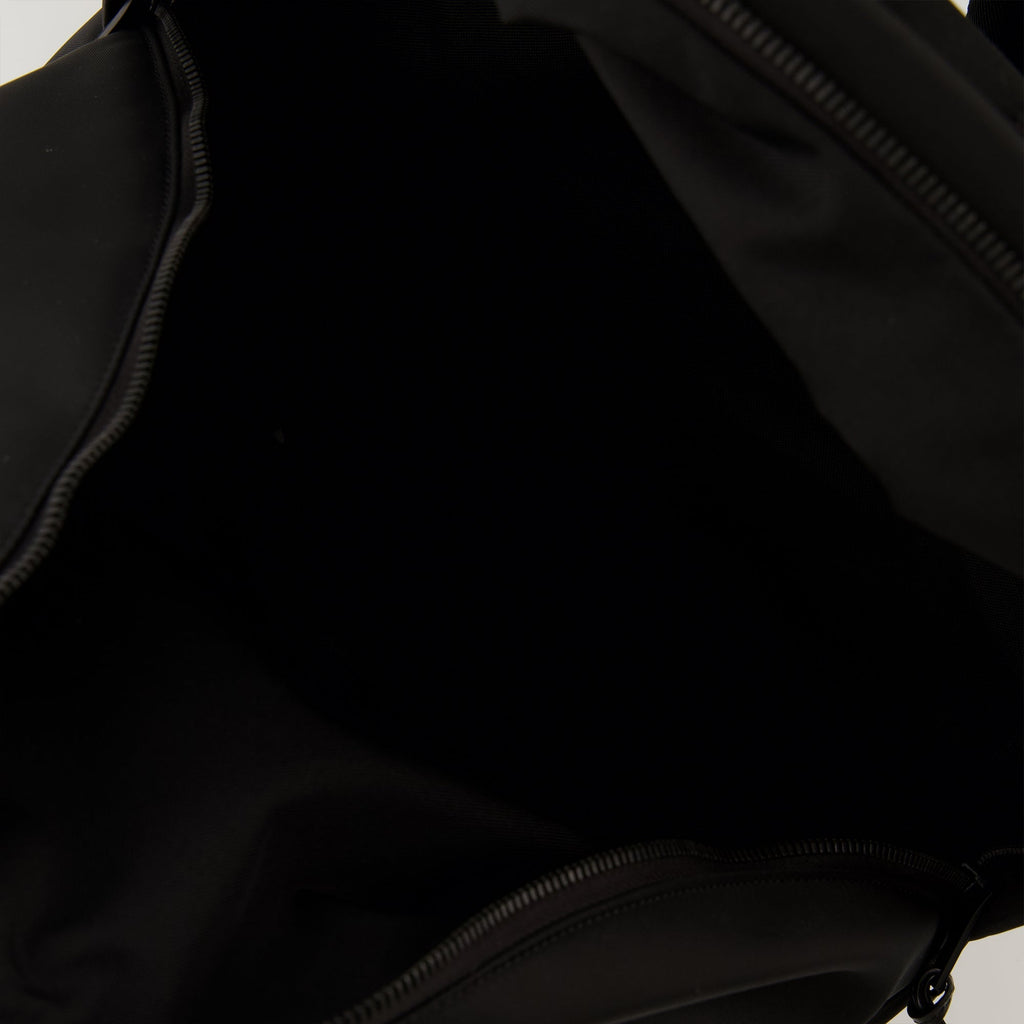 City Backpack, Saint Laurent, leather nylon backpack, adjustable straps, designer accessories