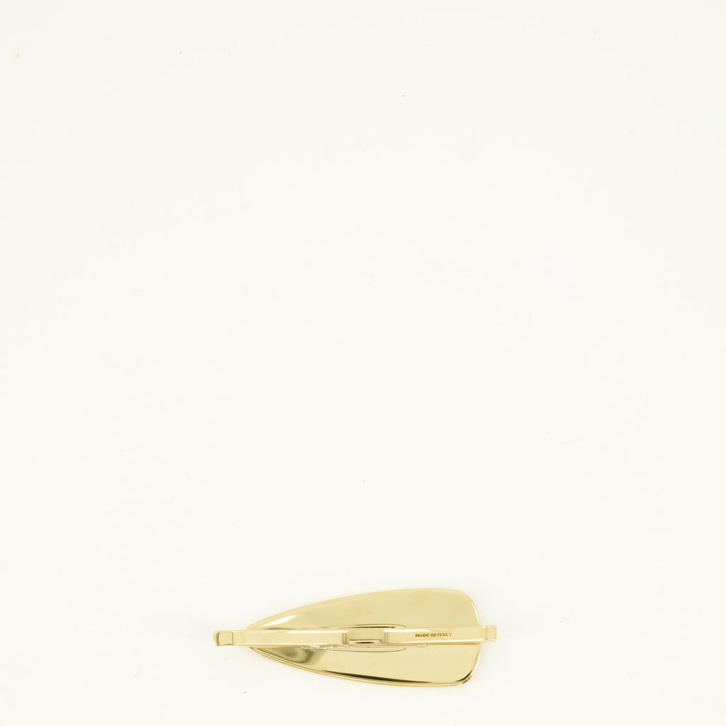 White Enamel Metal Hairpin