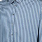 AMI Paris shirt, blue striped shirt, cotton shirt, men's fashion, stylish shirts