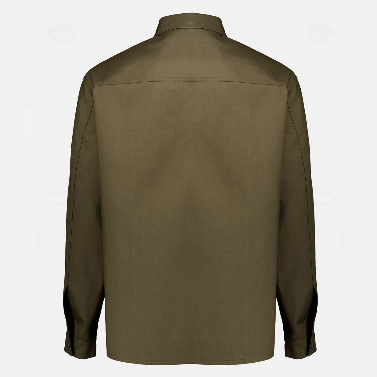 Kaki Long Sleeve Shirt Jacket