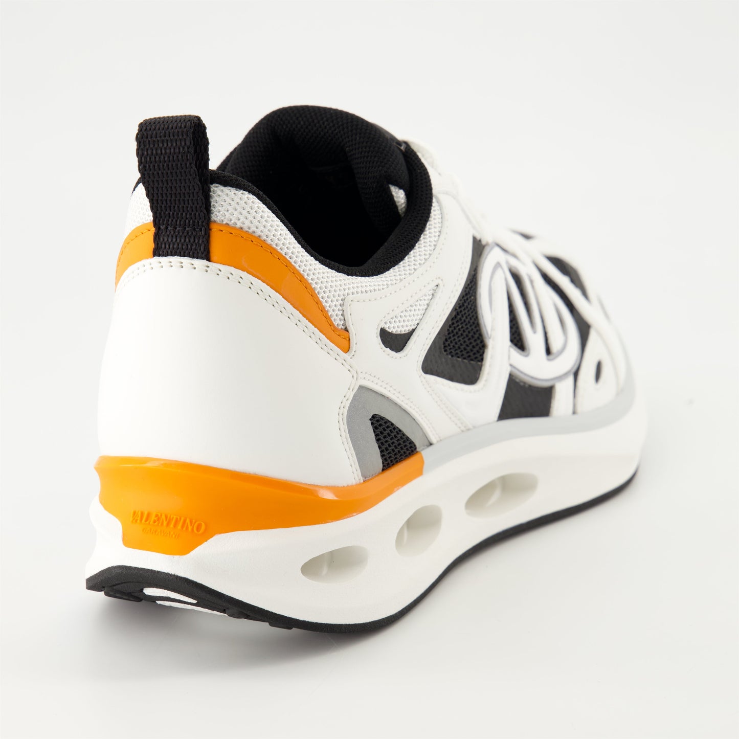 Valentino Garavani, VLogo Easyjog, luxury sneakers, white and black sneakers, Autumn-Winter 2024