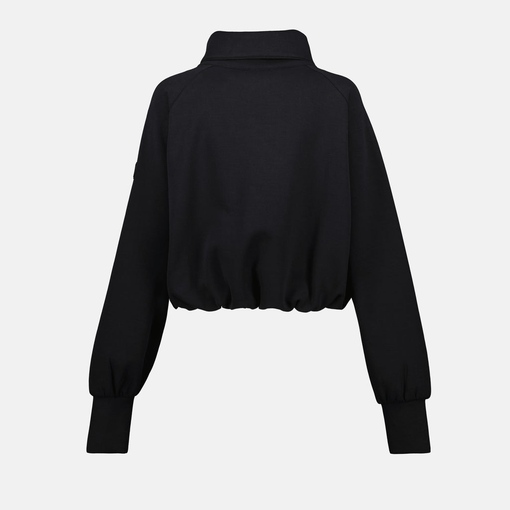 Black Zip-up Short Jacket