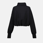 Black Zip-up Short Jacket