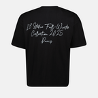 black t-shirt, chandelier print, oversized tee, L8 Studio, Spring Summer collection