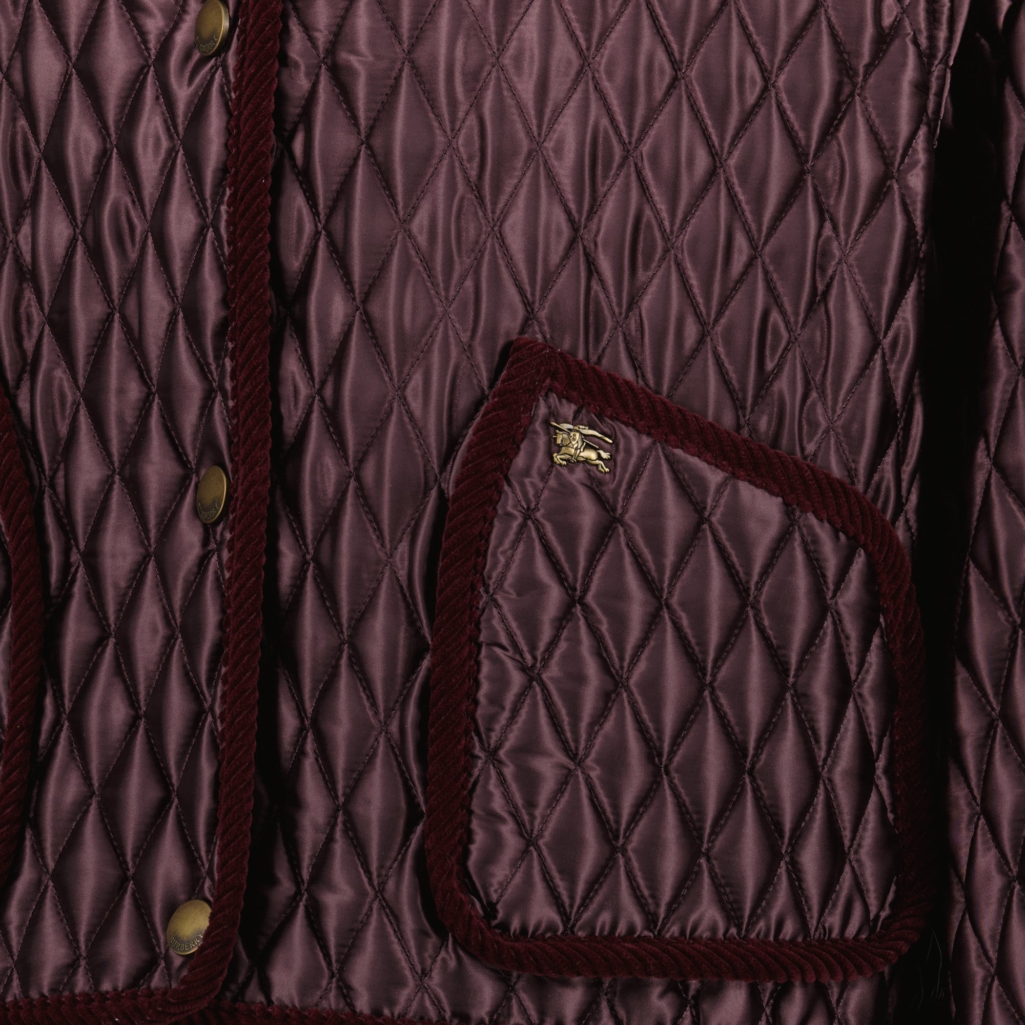 Burberry jacket, Floriston jacket, bordeaux outerwear, luxury fashion, premium nylon jacket