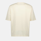 Ami de Paris T-shirt, beige patch t-shirt, oversized t-shirt, unisex fashion, contemporary casual wear