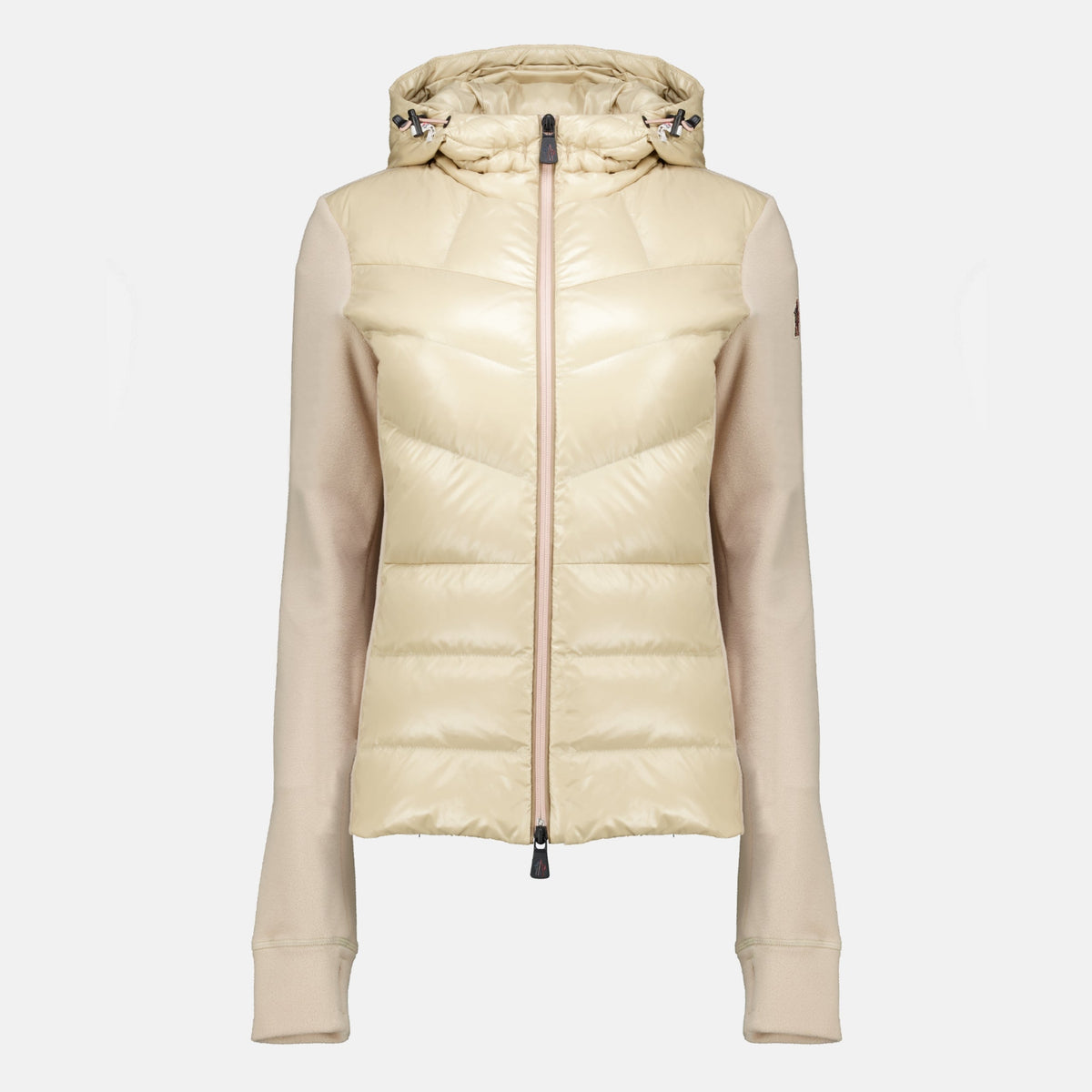 Giacca da sci imbottita beige