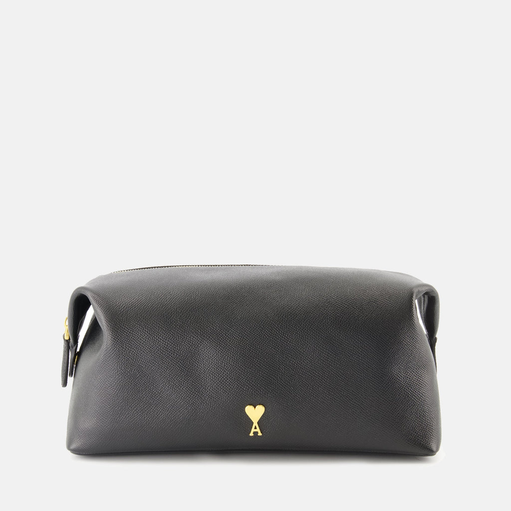 시크 레더 코스메틱 백