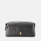 시크 레더 코스메틱 백