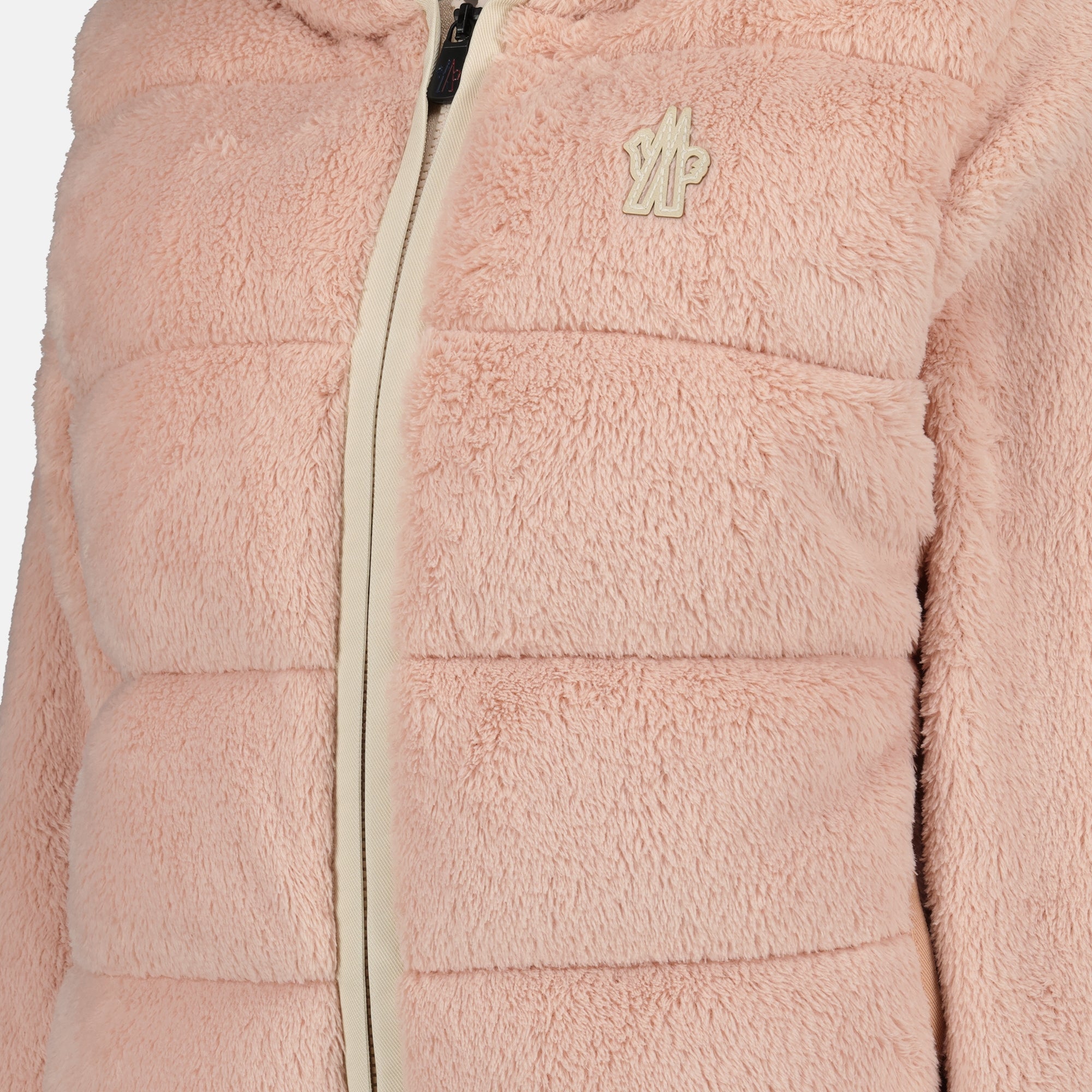 Moncler Grenoble jacket, Polartec zip jacket, luxury outerwear, women's fleece jacket, high-quality winter coat